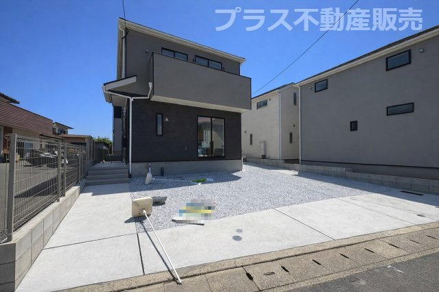【外観】 | 福岡市東区水谷1丁目第5　1号棟（全5棟）【仲介手数料無料・0円】 | 現地写真。同じ物件を見るなら、プラス不動産販売にお任せ下さい。