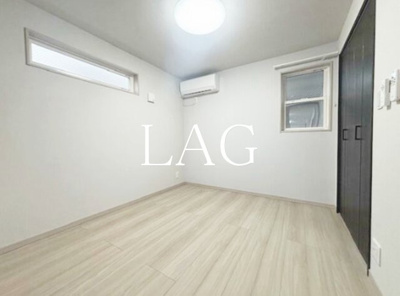 【寝室】 | Ｇ　ＢＡＳＥ市川平田 | 寝室です。