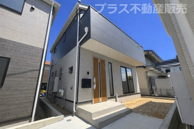 【外観】 | 福岡市東区水谷1丁目第5　2号棟（全5棟）【仲介手数料無料・0円】 | 完成しました。物件内部もご見学頂けます。プラス不動産販売にお任せ下さい。