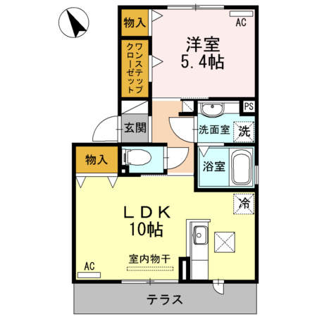 【間取り】 | エスペランサＣ