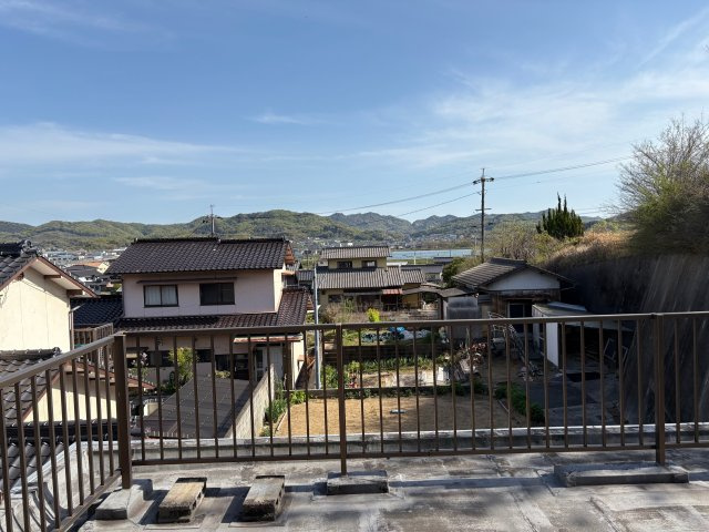 金光町占見貸戸建ての展望|バルコニーからの眺望