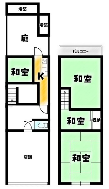 西橋詰町の間取り