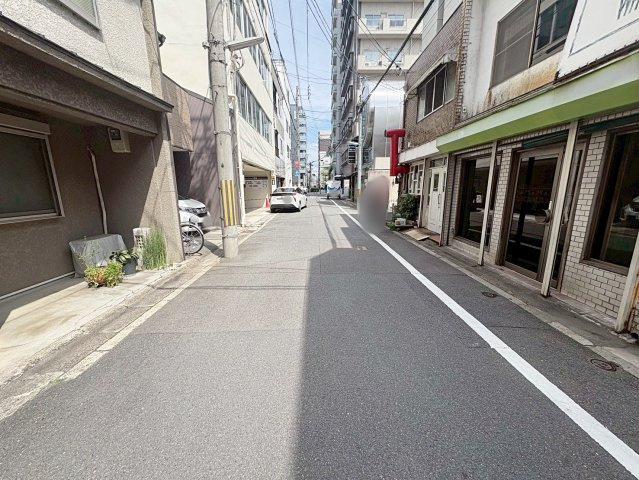 西橋詰町の前面道路含む現地写真