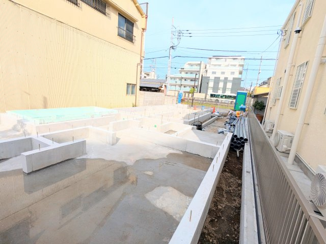 葛飾区亀有４丁目の新築戸建の外観|～現地外観写真～