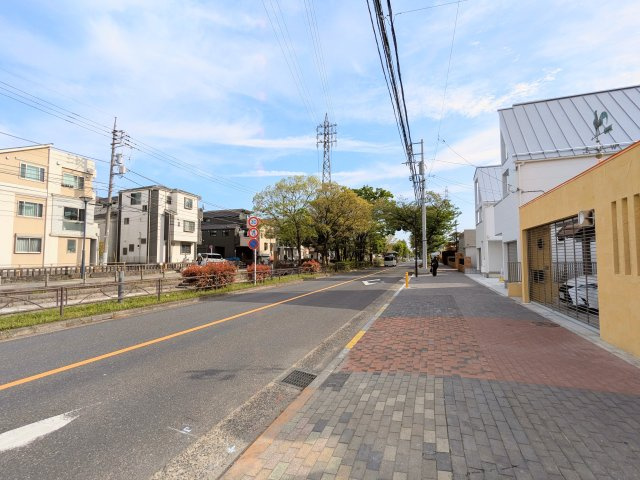 葛飾区亀有４丁目の新築戸建の前面道路含む現地写真|～前面道路含む現地写真～