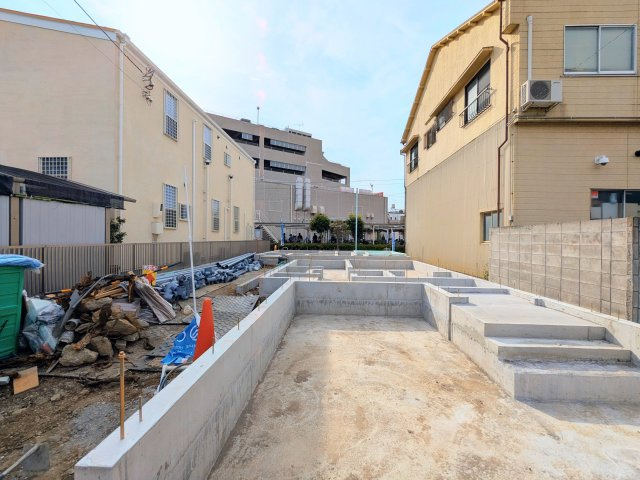 葛飾区亀有４丁目の新築戸建の外観|～現地外観写真～
