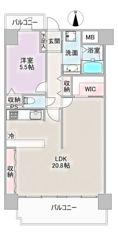 千代田アイリスの間取り