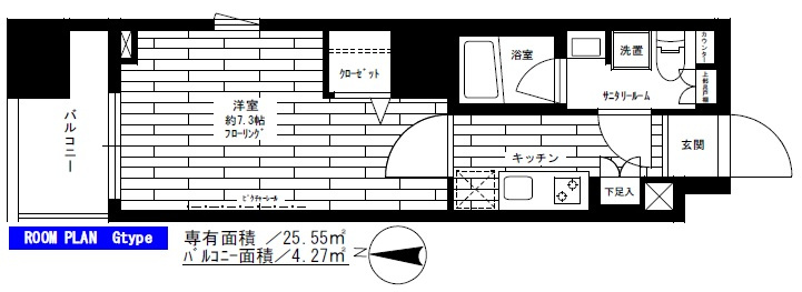 ステージグランデ菊川の間取り