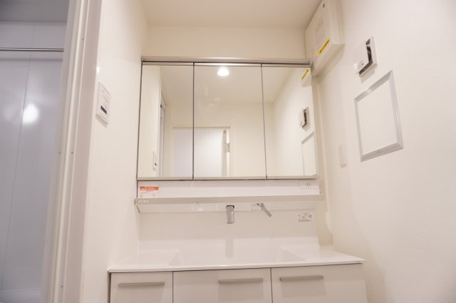 シャルム北越谷B棟の独立洗面台