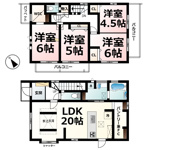栗東市綣　分譲2区画1号棟の画像