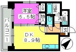 【間取り】 | コンフォール博多駅南