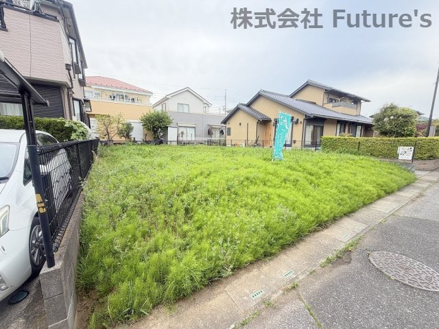 吉川市きよみ野2丁目　建築条件無し売地の外観|現地の写真になります。