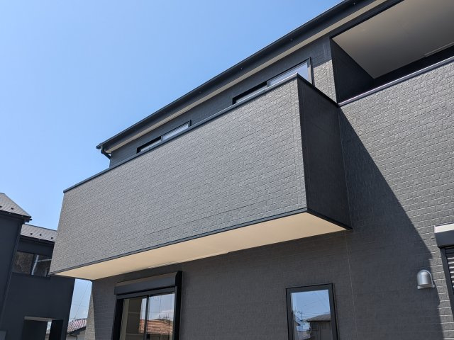 かすみがうら市下稲吉2期　新築戸建て　7号棟のバルコニー