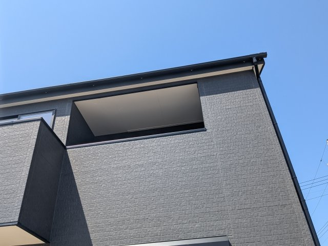 かすみがうら市下稲吉2期　新築戸建て　7号棟のバルコニー