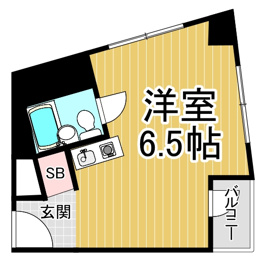 THE CITY鳴尾の間取り