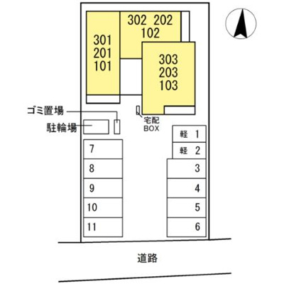 【区画図】 | D-residence吉津