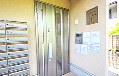 シャテランジュ光ヶ丘Ⅱのエントランス|エントランスです