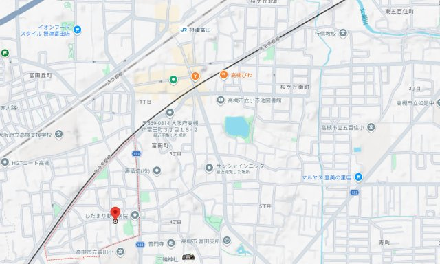 デセンシア寺西の地図