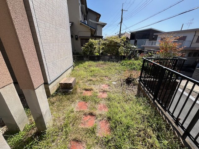 北貴望ヶ丘戸建賃貸の庭