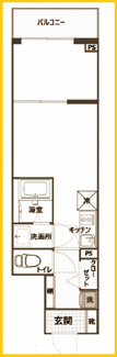 【間取り】 | フロンティアタップ横浜大口