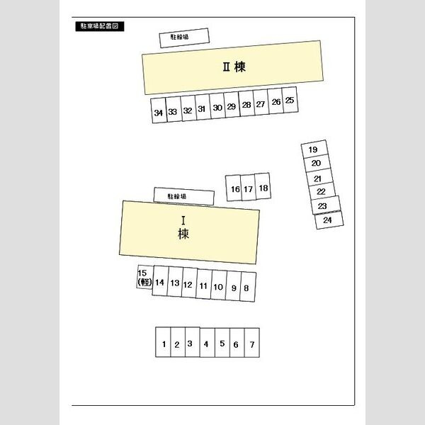 プロムナードⅠの区画図