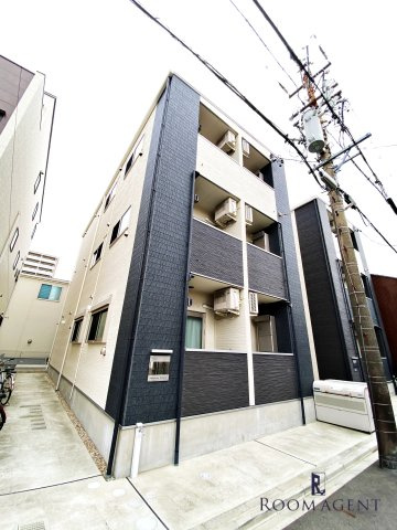 Lega庄内通(名塚二丁目A)北側の建物の外観