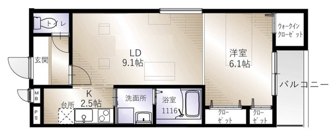 【間取り】 | グランハイツ西喜