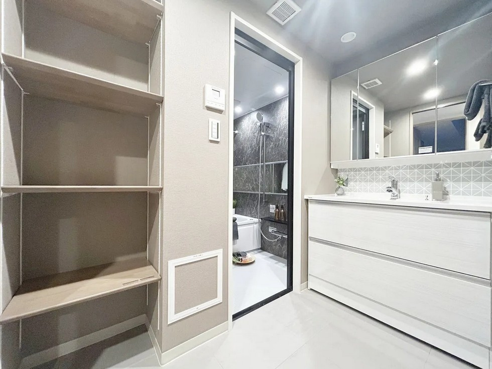 【独立洗面台】