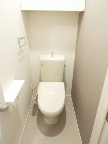 Ｌ．ラシック　古市橋のトイレ|コンパクトで使いやすいトイレです