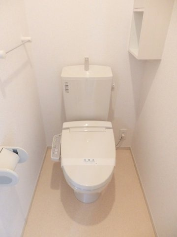 ヴィラ・コンフォートのトイレ|シンプルで使いやすいトイレです