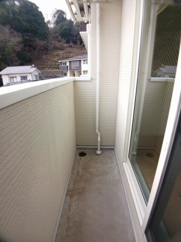 ベルメゾンのバルコニー|バルコニー付きです