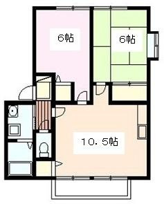 ソレジオKANDA　Bの間取り