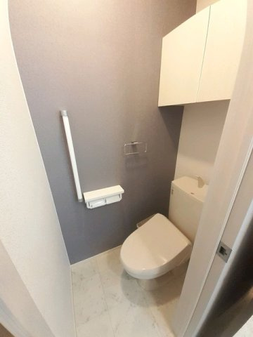 ベルコートＤのトイレ|清潔感のあるトイレです
