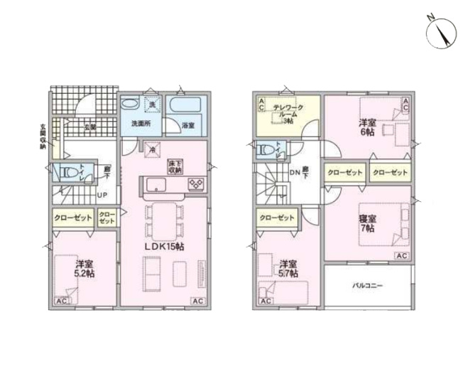【間取り】 | 名古屋市守山区大字中志段味字古山田2592『仲介料無料』新築戸建て | 10号棟