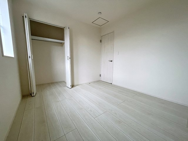 新築戸建・新築建売　郡山市安積町南長久保一丁目2期　安積第三小・安積第二中の洋室|コンパクトなので空調効率が高く過ごしやすいプライベートルーム！