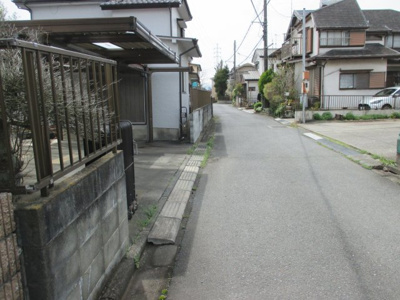 【前面道路含む現地写真】 | 熊谷市久保島　900万　土地