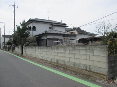 【前面道路含む現地写真】 | 熊谷市久保島　900万　土地