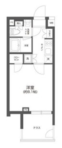 ＧＲＡＮ　ＰＡＳＥＯ　四谷若葉の間取り