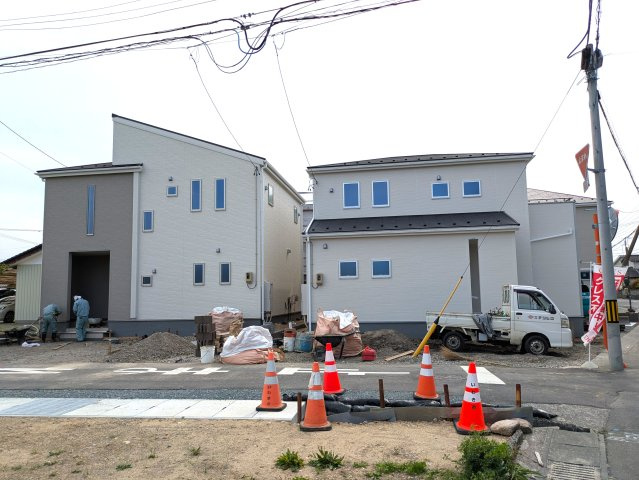 【いわき市四倉町上仁井田／全6棟／4号棟】　＼必ずもらえる！選べる！キャンペーン実施中♪／の外観|駐車場に車を止められます