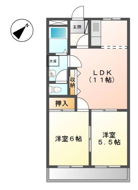 豊島ハイムの間取り