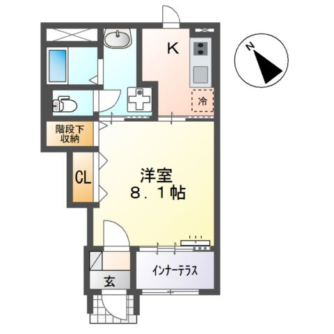 仮）スターテラスⅡ伴東の間取り