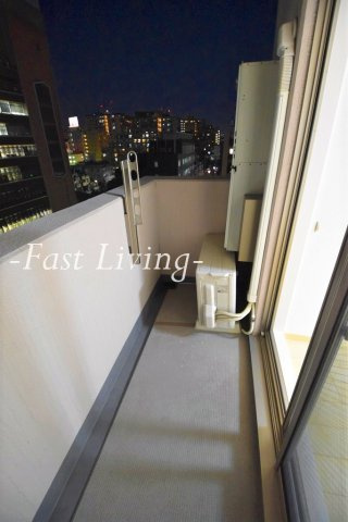 フレスクーラ神楽坂のバルコニー