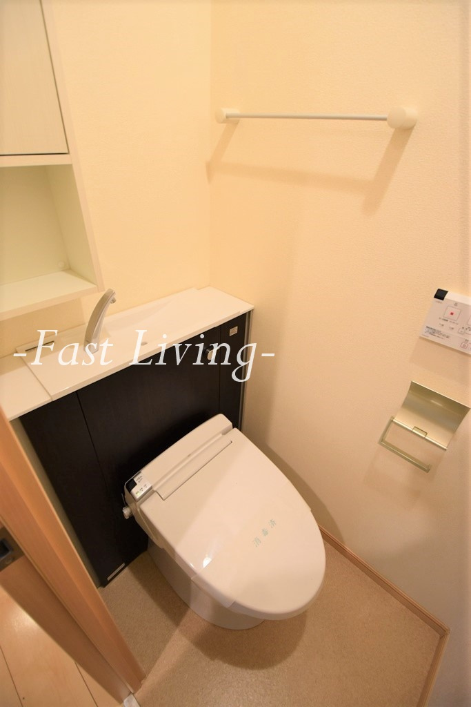 フレスクーラ神楽坂のトイレ