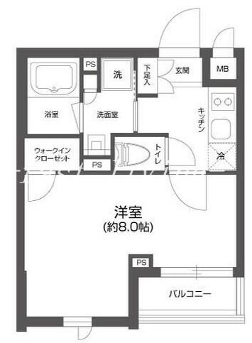 ＧＲＡＮ　ＰＡＳＥＯ　四谷若葉の間取り