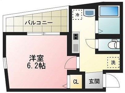 【間取り】 | ROSE南台
