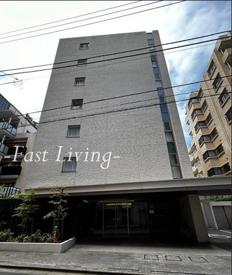 パークフラッツ市谷台町坂のエントランス