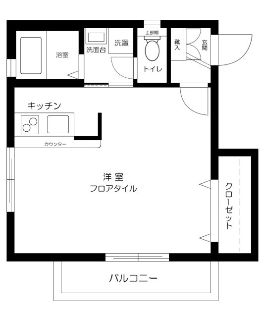 アレイムKの間取り