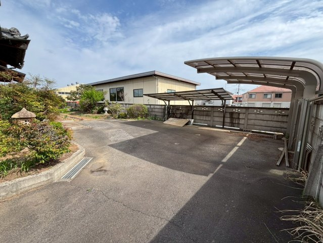 古河市茶屋新田　中古戸建の駐車場|2026年4月13日撮影