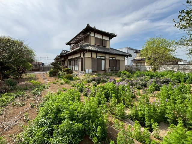 古河市茶屋新田　中古戸建の庭|2026年4月13日撮影