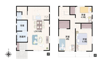 【参考プラン】 | 糸満市西崎町（全2区画） | ※1号地参考プラン♪